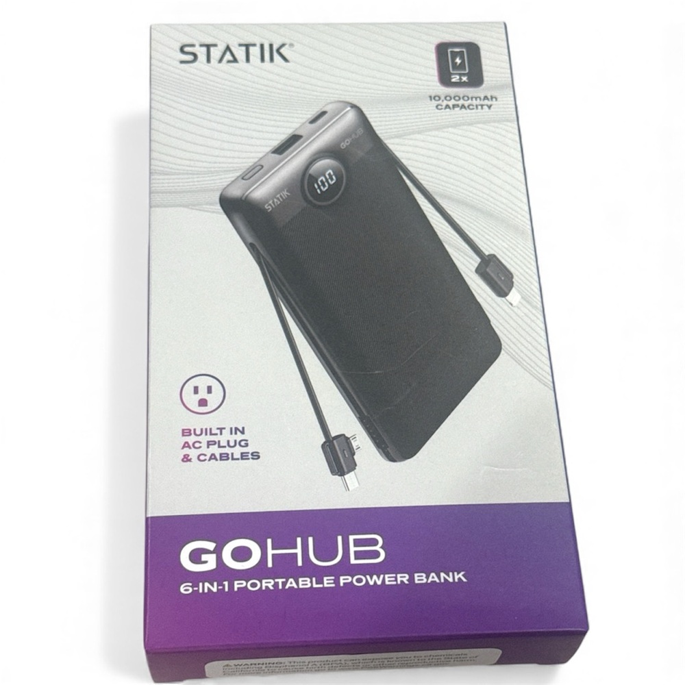 Statik GOHUB 6-in-1 Portable Power Bank
